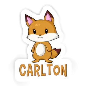 Sticker Fox Carlton Image