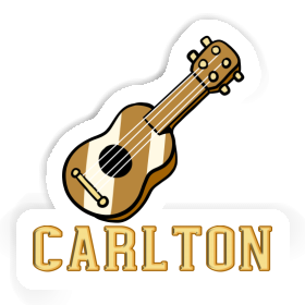 Carlton Sticker Guitar Image