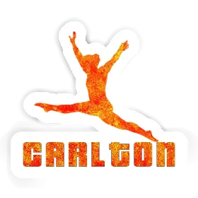 Sticker Gymnast Carlton Image