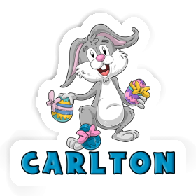 Sticker Easter Bunny Carlton Image