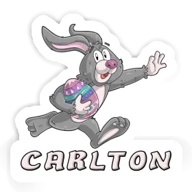 Carlton Sticker Rugby rabbit Image