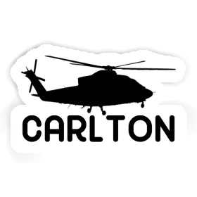 Sticker Helicopter Carlton Image