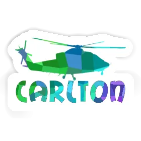 Sticker Helicopter Carlton Image