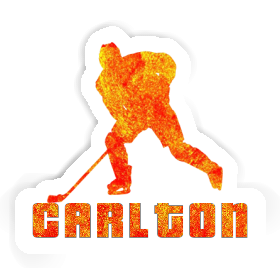 Sticker Hockey Player Carlton Image