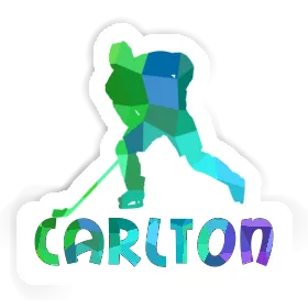 Sticker Hockey Player Carlton Image