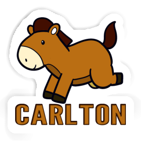 Sticker Carlton Horse Image