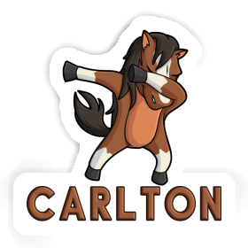 Dabbing Horse Sticker Carlton Image