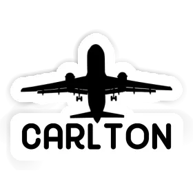 Carlton Sticker Jumbo-Jet Image