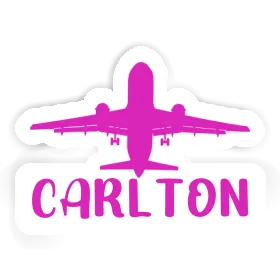 Carlton Sticker Jumbo-Jet Image