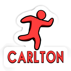 Runner Sticker Carlton Image