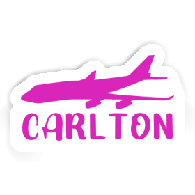 Carlton Sticker Jumbo-Jet Image