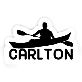 Kayaker Sticker Carlton Image