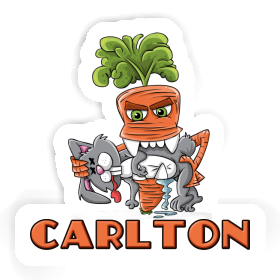 Sticker Monster Carrot Carlton Image