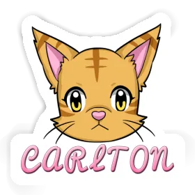 Sticker Cat Carlton Image