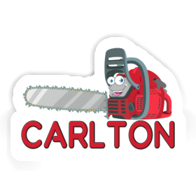 Chainsaw Sticker Carlton Image