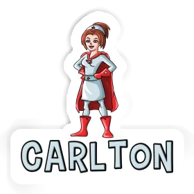 Nurse Sticker Carlton Image