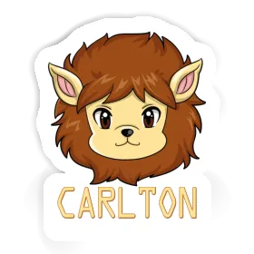 Sticker Carlton Lionhead Image