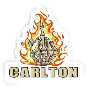 Middlefinger Sticker Carlton Image