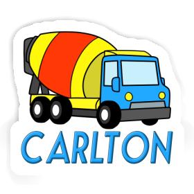 Mixer Truck Sticker Carlton Image