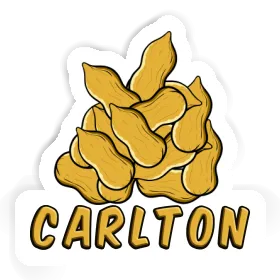 Carlton Sticker Peanut Image