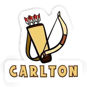 Carlton Sticker Arrow Bow Image