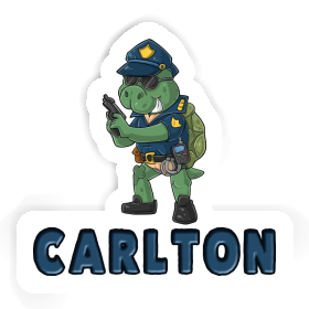 Carlton Sticker Officer Image