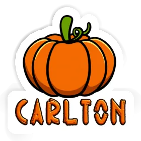 Carlton Sticker Pumpkin Image