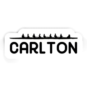 Carlton Sticker Rowboat Image