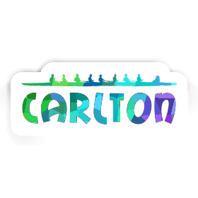 Carlton Sticker Rowboat Image