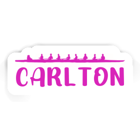 Sticker Carlton Rowboat Image