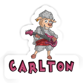 Carlton Sticker Rockergirl Image