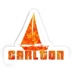 Sticker Sailboat Carlton Image