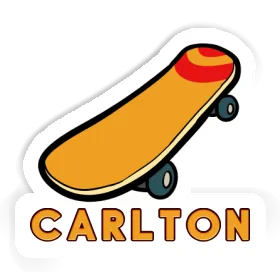 Sticker Skateboard Carlton Image