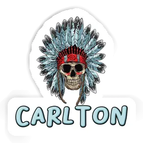 Sticker Indian Carlton Image