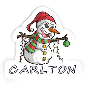 Snowman Sticker Carlton Image