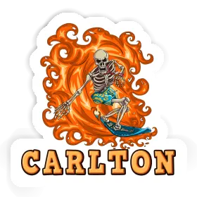 Sticker Surfer Carlton Image