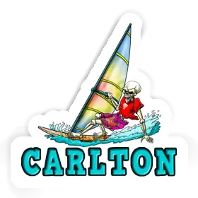 Surfer Sticker Carlton Image