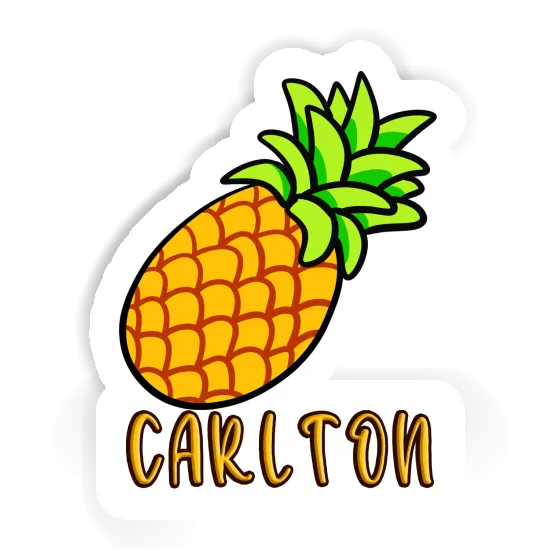 Carlton Sticker Pineapple Laptop Image