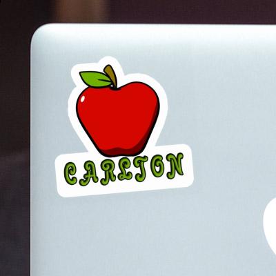 Apple Sticker Carlton Image