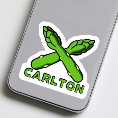 Sticker Carlton Asparagus Laptop Image