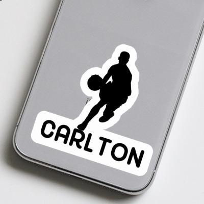 Basketball Player Sticker Carlton Laptop Image