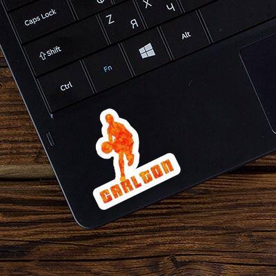 Aufkleber Carlton Basketballspieler Laptop Image