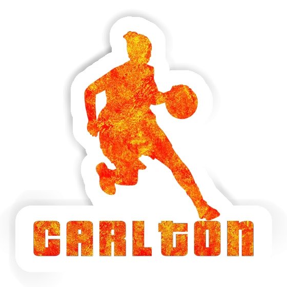 Basketballspielerin Sticker Carlton Gift package Image