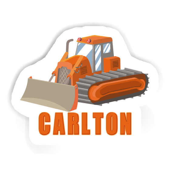 Sticker Excavator Carlton Notebook Image