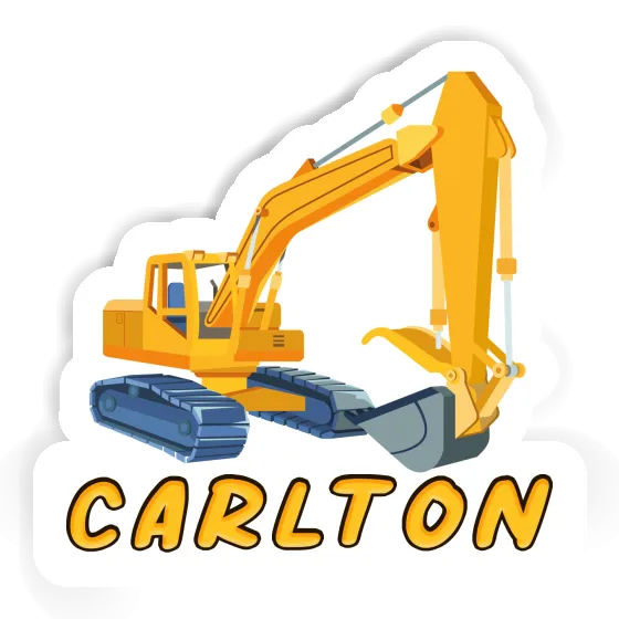 Sticker Excavator Carlton Gift package Image