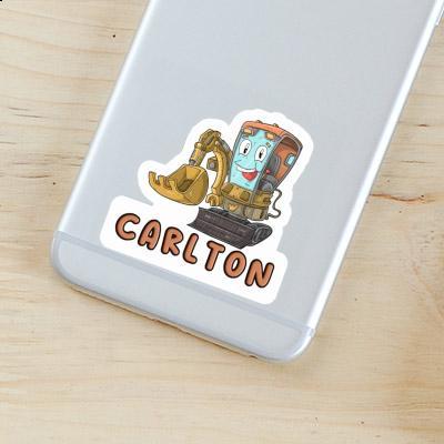 Sticker Excavator Carlton Gift package Image