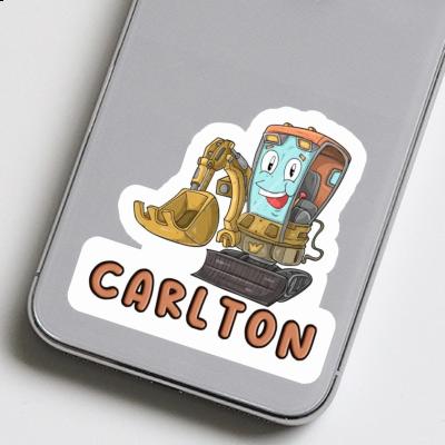 Sticker Excavator Carlton Laptop Image