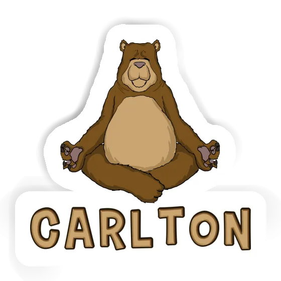 Yogi Sticker Carlton Image