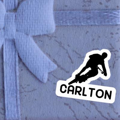 Sticker Carlton Biker Notebook Image