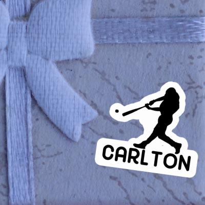 Sticker Carlton Baseball Player Gift package Image